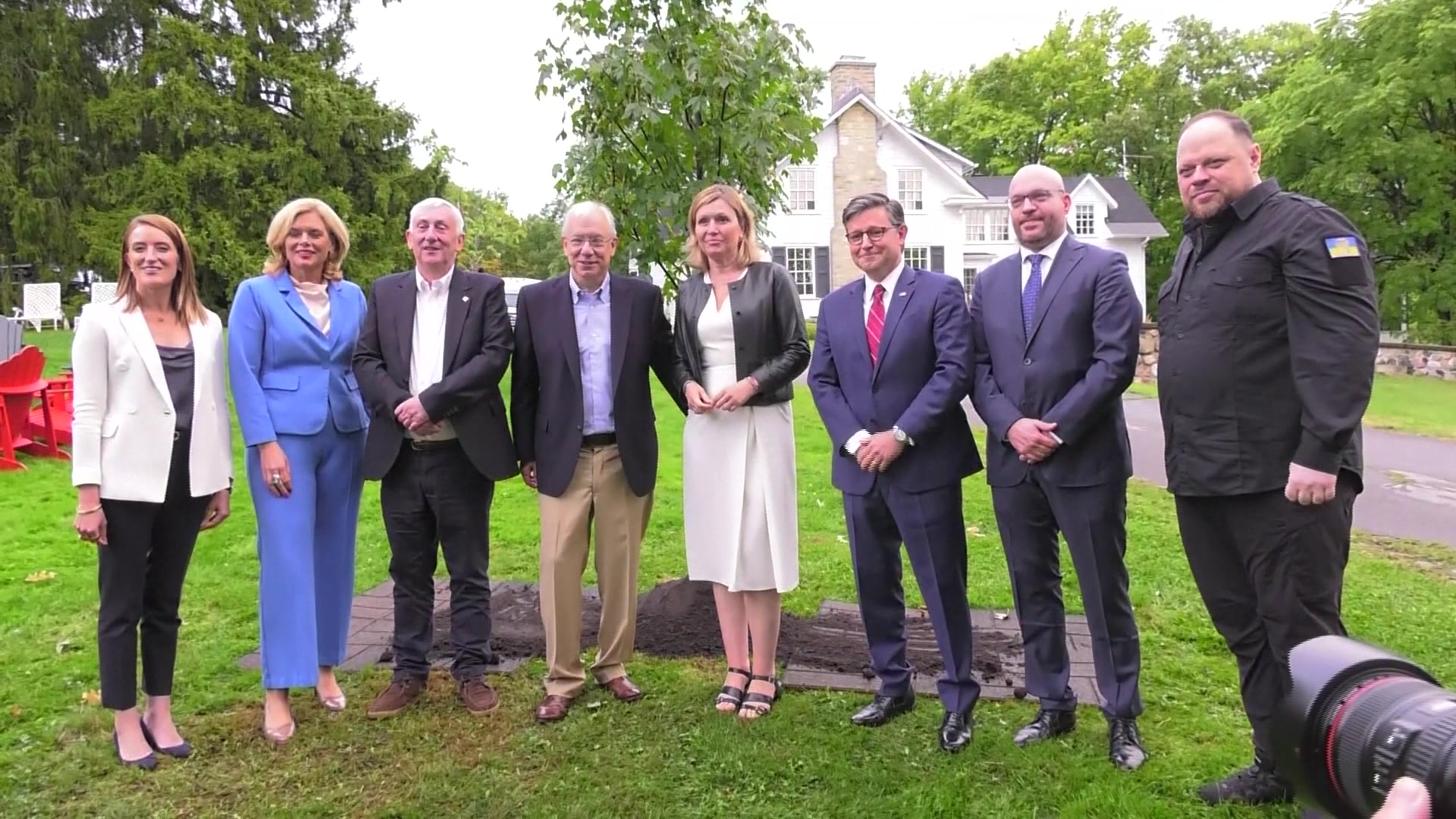 Official visit by Roberta METSOLA, EP President, to Ottawa (Canada) - G7 Speakers' meeting: participation to the Tree Planting Ceremony